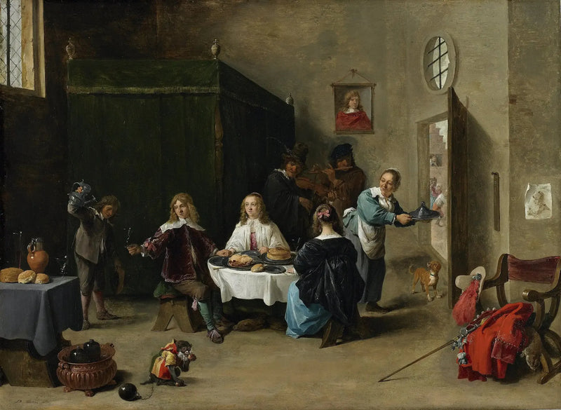 Den bortkomne sonen - David Teniers den yngre