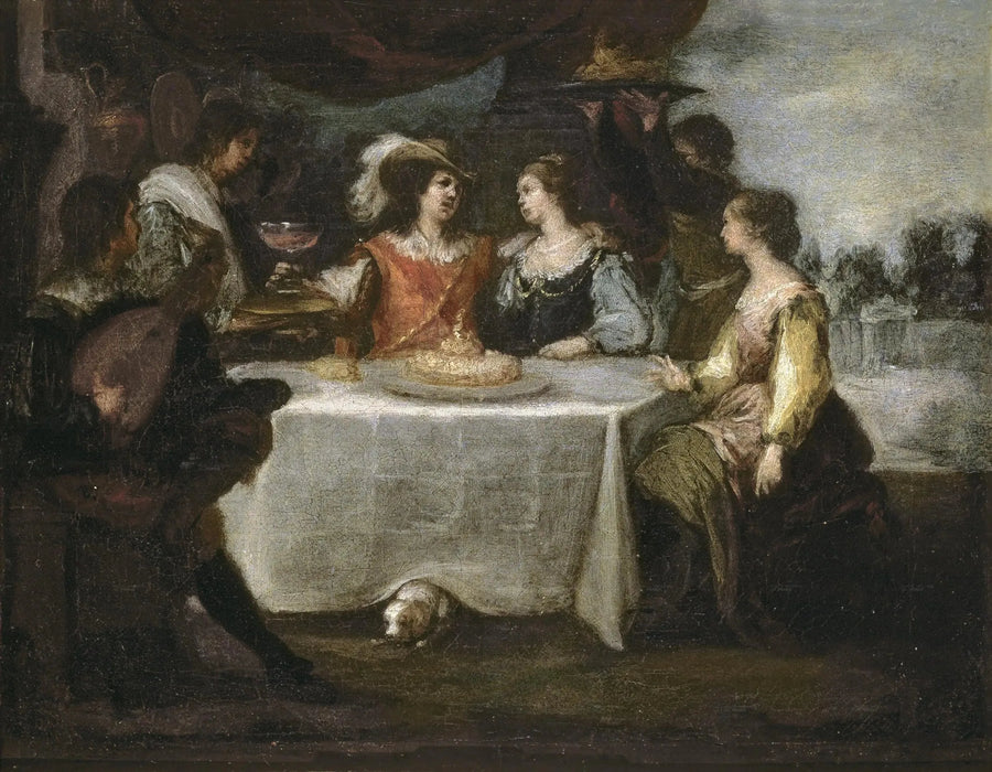 Den bortkomne sonen som slösar bort sitt arv - Bartolomé Esteban Murillo