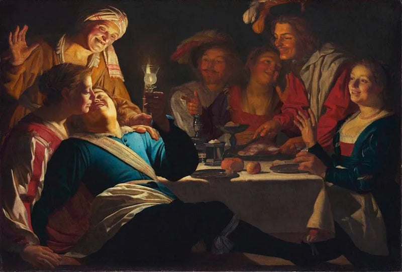 Den bortkomne sonen - Gerrit van Honthorst