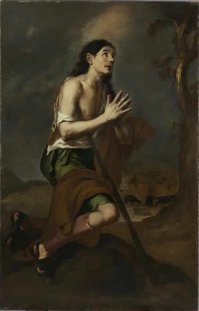 Den bortkomne sonen bland grisarna - Bartolomé Esteban Murillo
