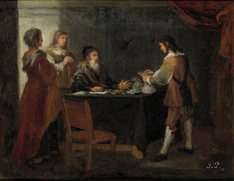 Den bortkomne sonen som tar emot sitt arv - Bartolomé Esteban Murillo