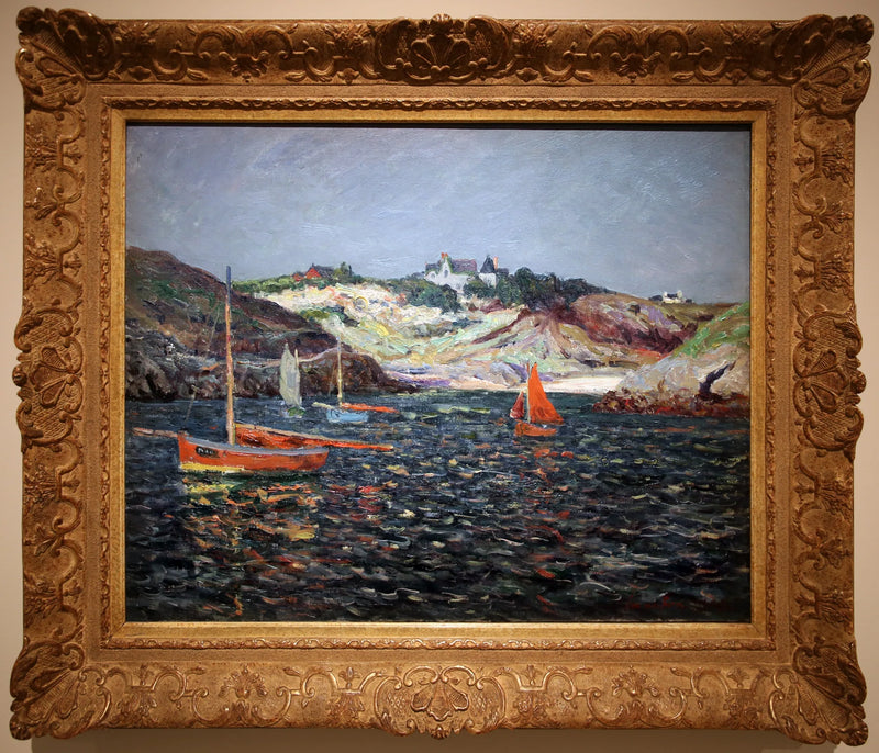 Goulphar hamnens botten, Belle-Île en Mer - Maxime Maufra