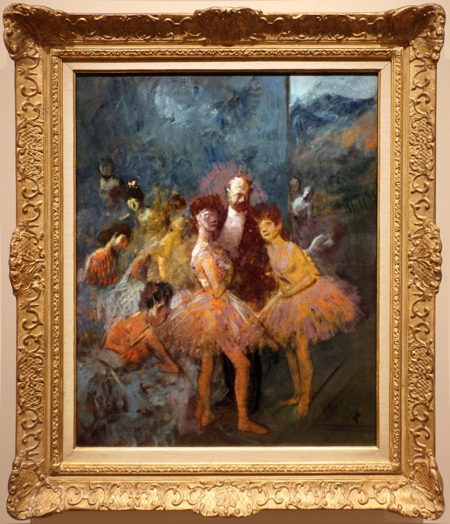 Foyer vid Operan - Jean-Louis Forain