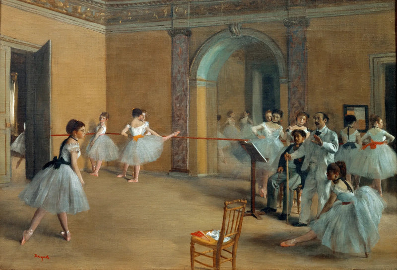 Dansens hem vid Operan på rue Le Peletier - Edgar Degas