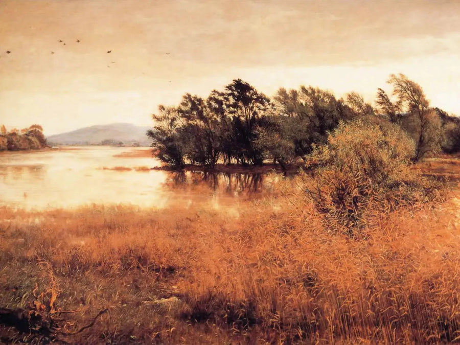 Octoberkylan - John Everett Millais