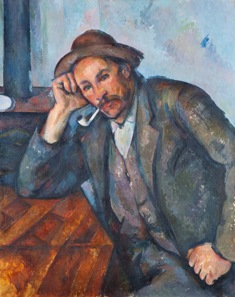 Den lutande rökaren - Paul Cézanne