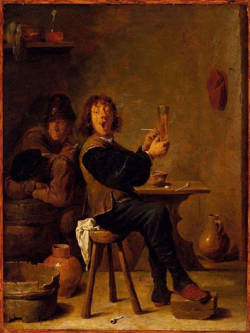 Rökaren - David Teniers den yngre
