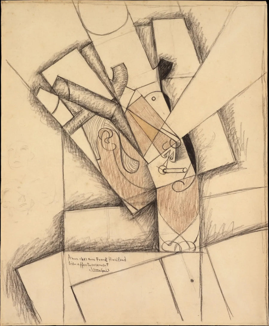 Rökaren - Juan Gris