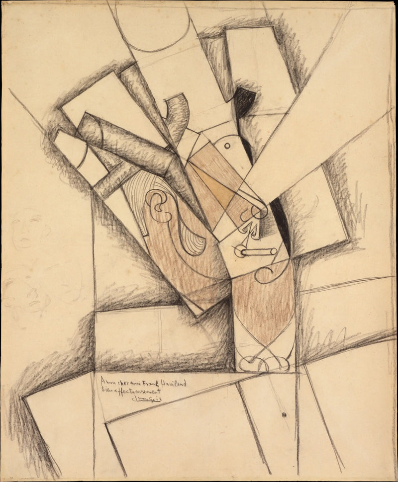 Rökaren - Juan Gris