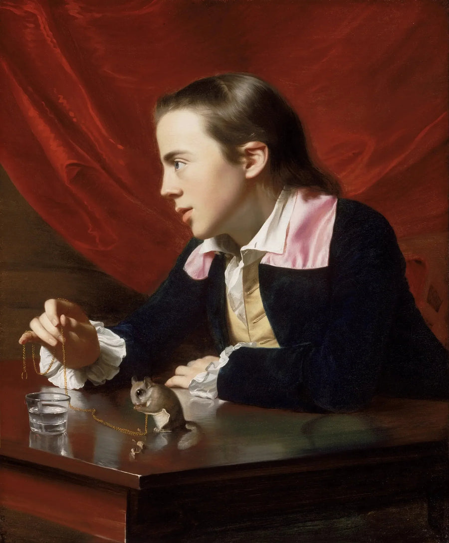 Pojken med ekorren - John Singleton Copley