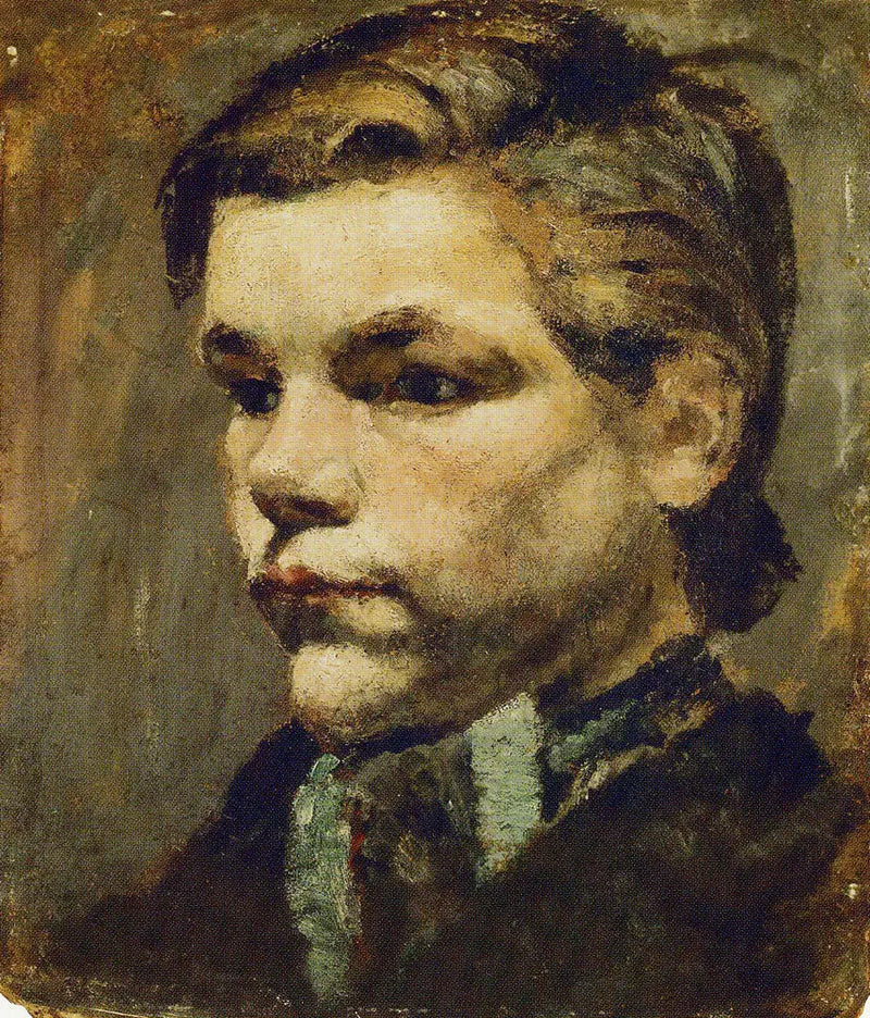 Den vandrande pojken - Edvard Munch