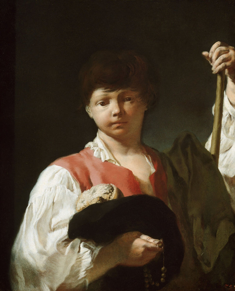 Tiggargossen (Den unge pilgrim) - Giovanni Battista Piazzetta