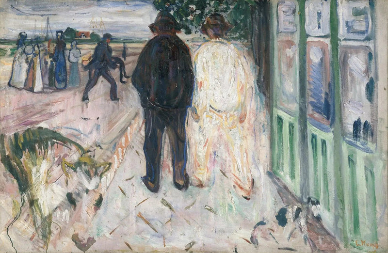 Den drunknade pojken - Edvard Munch