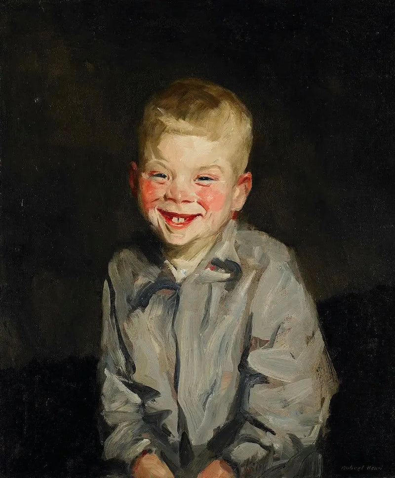 Pojken som skrattar (Jopie van Slouten) - Robert Henri
