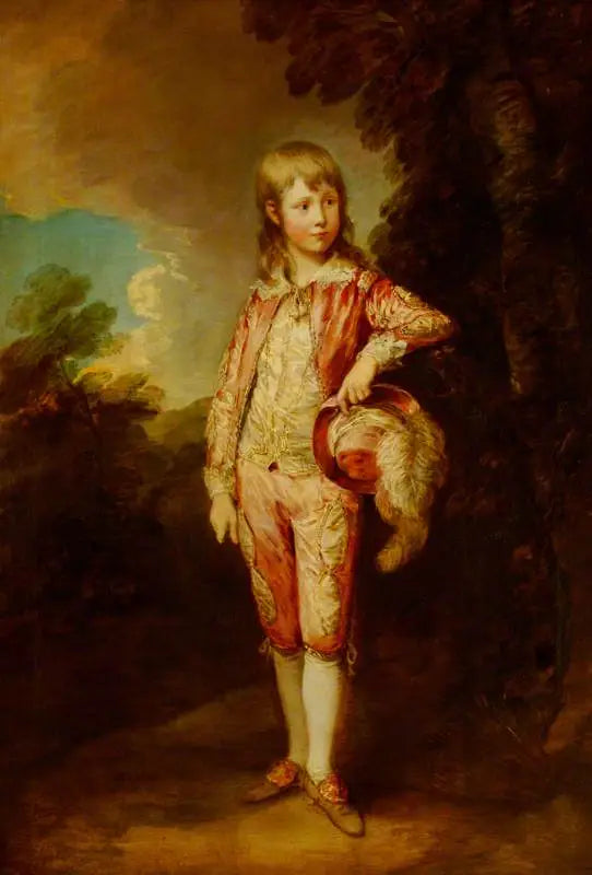 Den rosa pojken (kanske Francis Nicholls, född 1774) - Thomas Gainsborough