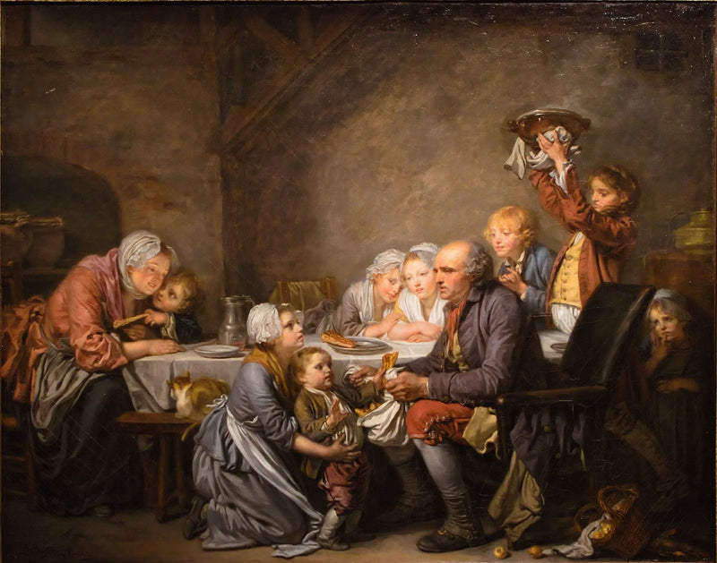 Kungarnas tårta - Jean-Baptiste Greuze