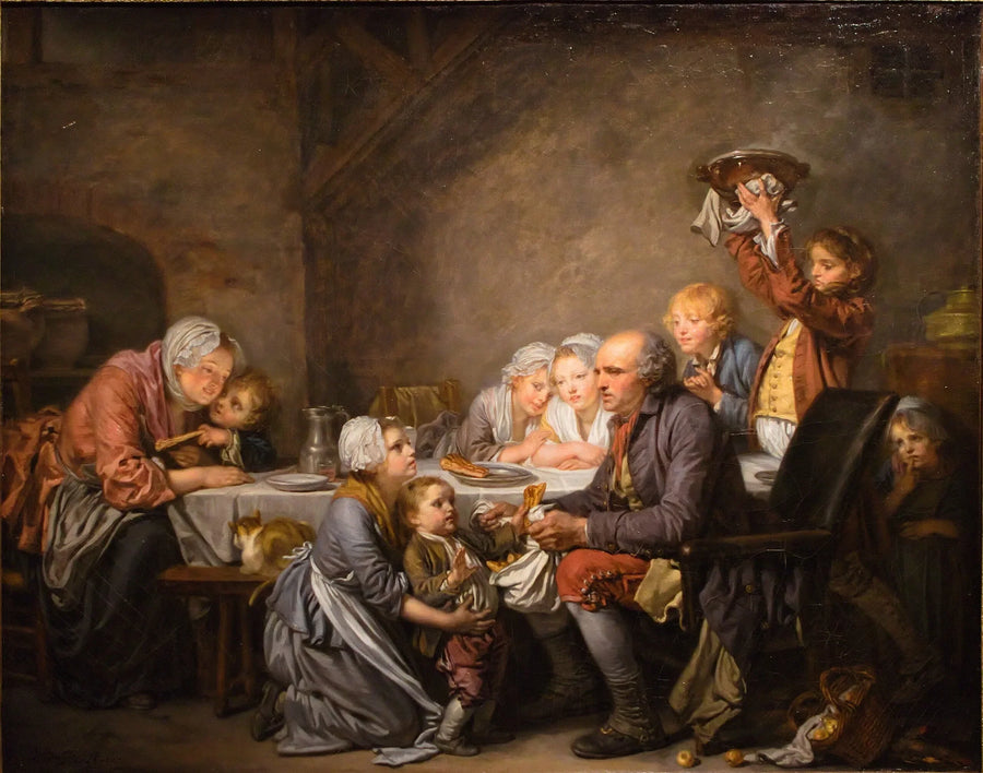 Kungarnas tårta - Jean-Baptiste Greuze