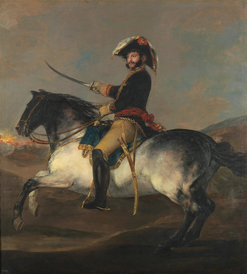 General José de Palafox till häst - Francisco de Goya