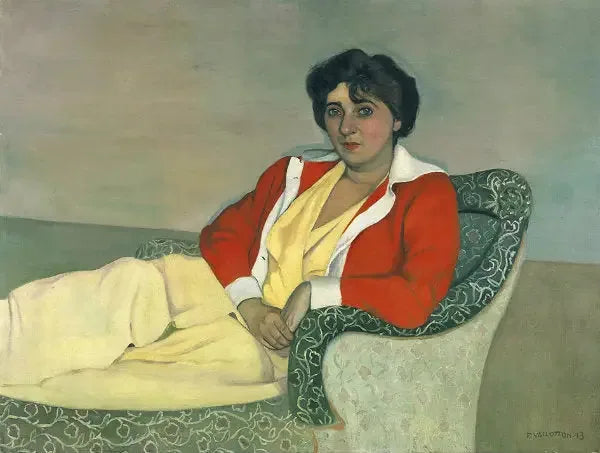 Den röda västen - Félix Vallotton