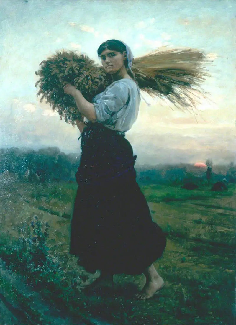 Skraparen - Jules Breton