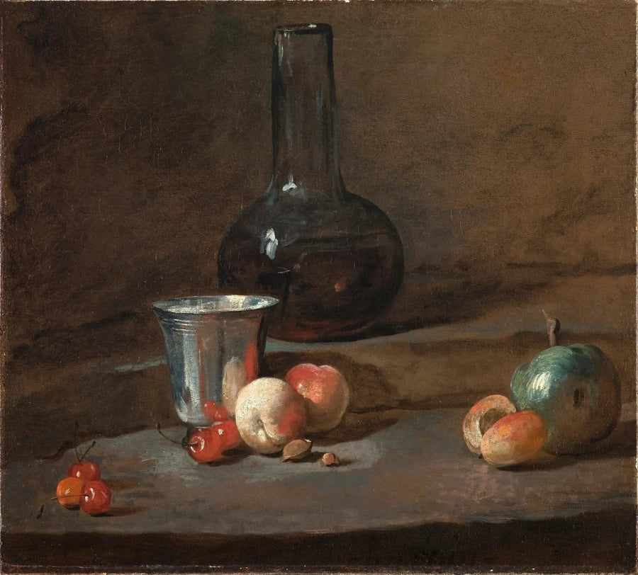 Den silverfärgade bägaren - Jean Siméon Chardin