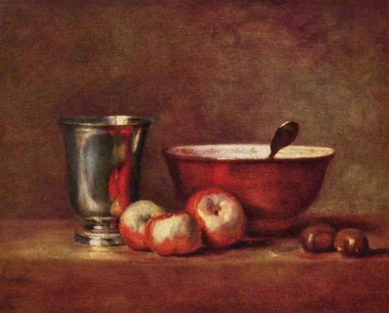 Den silverbägaren - Jean Simeón Chardin