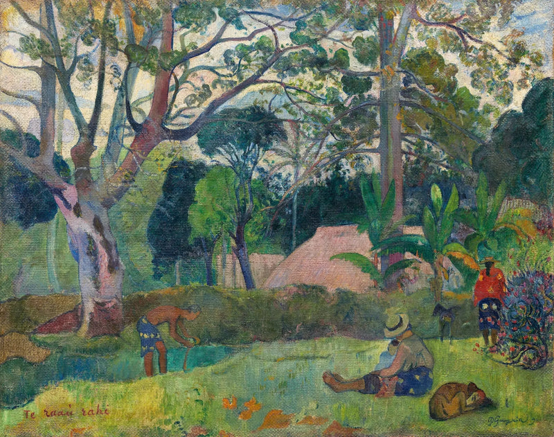 Det Stora Trädet III - Paul Gauguin