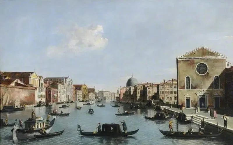 Den stora kanalen, Venedig - Canaletto