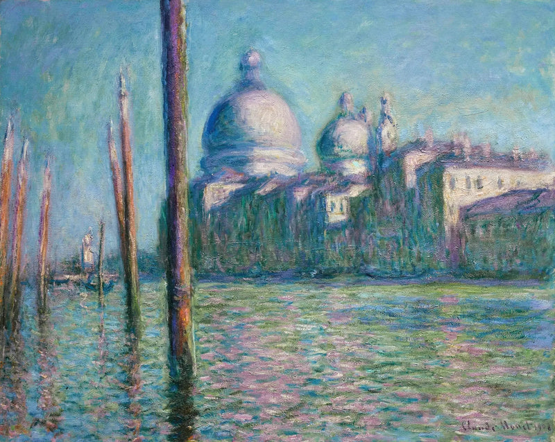 Stora kanalen, Venedig - Claude Monet