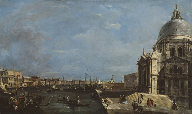Stora kanalen, Venedig - Francesco Guardi