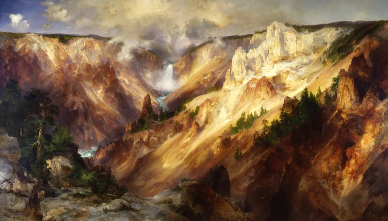 Yellowstone Grand Canyon - Thomas Moran