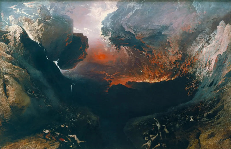Den stora dagen av Guds vrede - John Martin