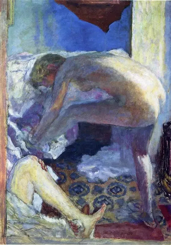 Den stora blå naken - Pierre Bonnard