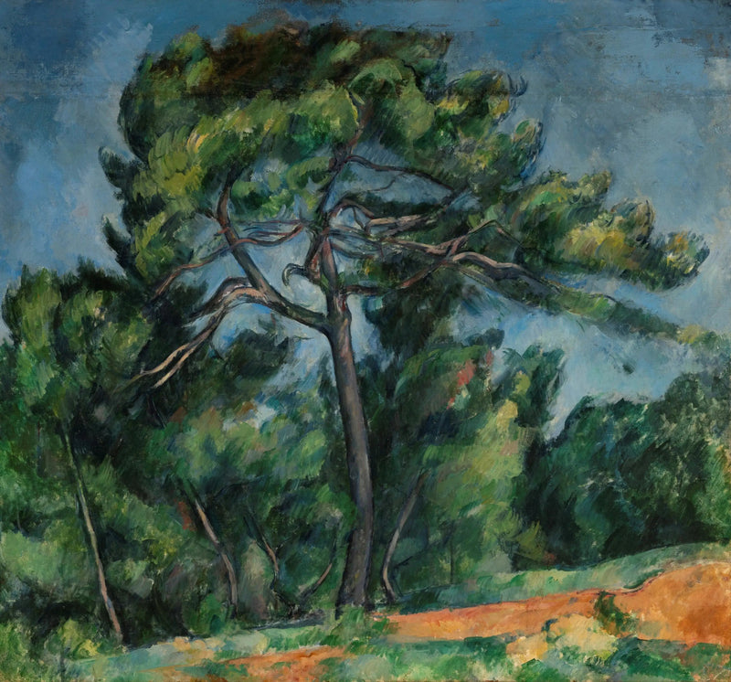 Den stora pinjen - Paul Cézanne