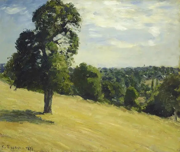 Den Stora Päronträdet i Montfoucault - Camille Pissarro