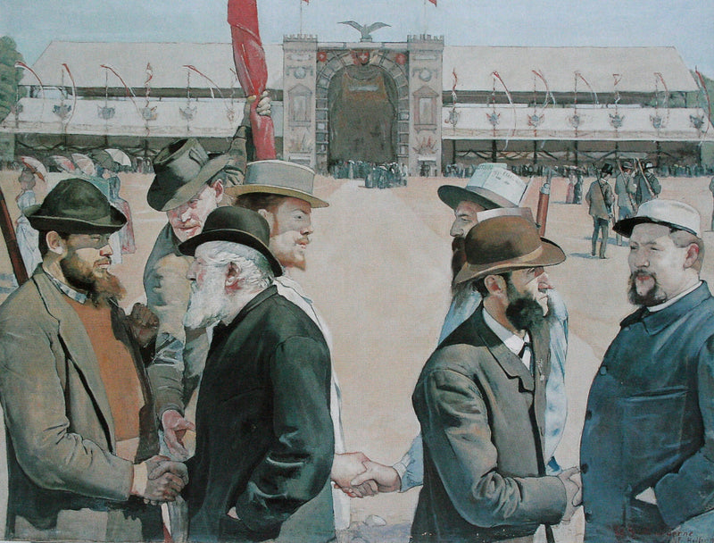 Det moderna Le Grütli - Ferdinand Hodler