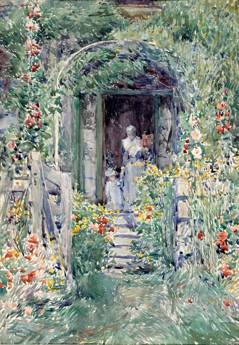 Trädgården i sin ära - Childe Hassam