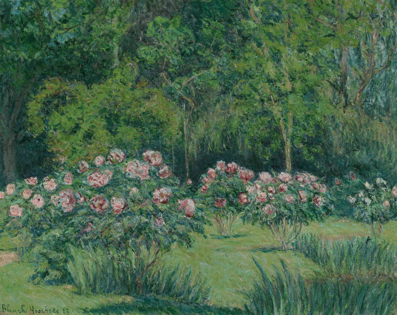Giverny-trädgården - Blanche Hoschédé Monet
