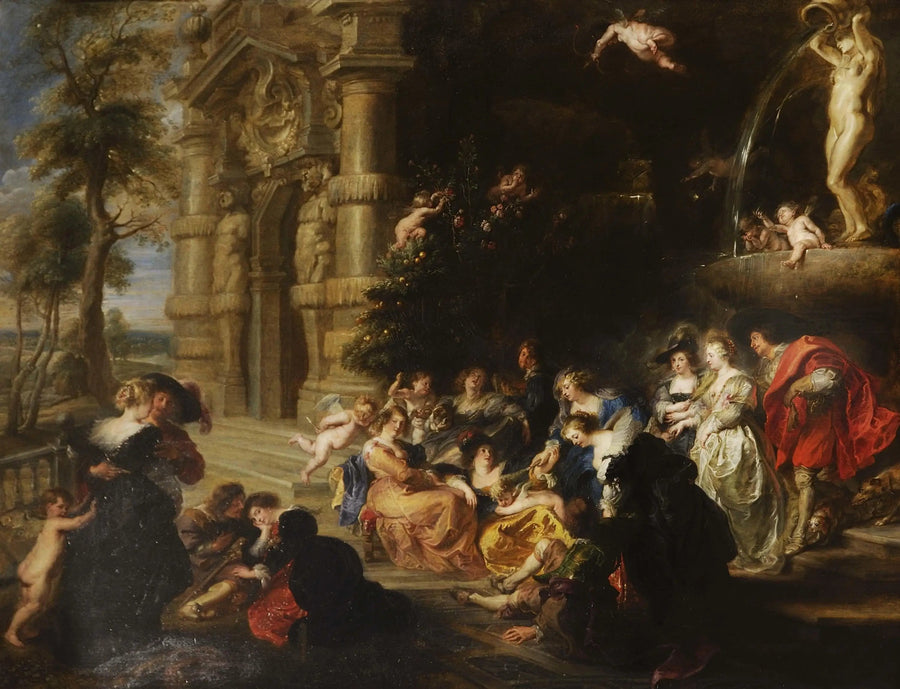 Kärlekens trädgård - Peter Paul Rubens