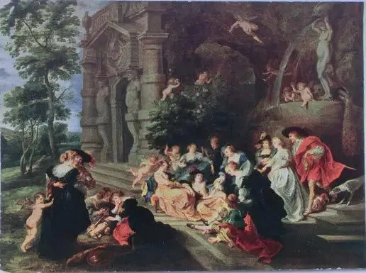 Kärlekens trädgård - Peter Paul Rubens