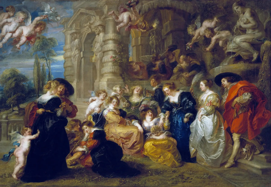 Kärlekens trädgård - Peter Paul Rubens