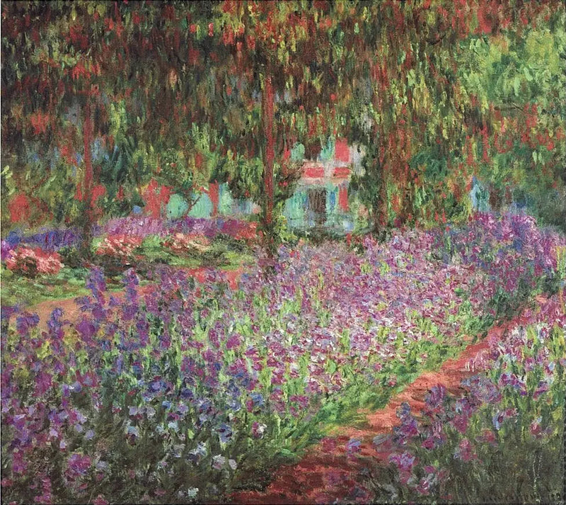 Konstnärens trädgård i Giverny - Claude Monet