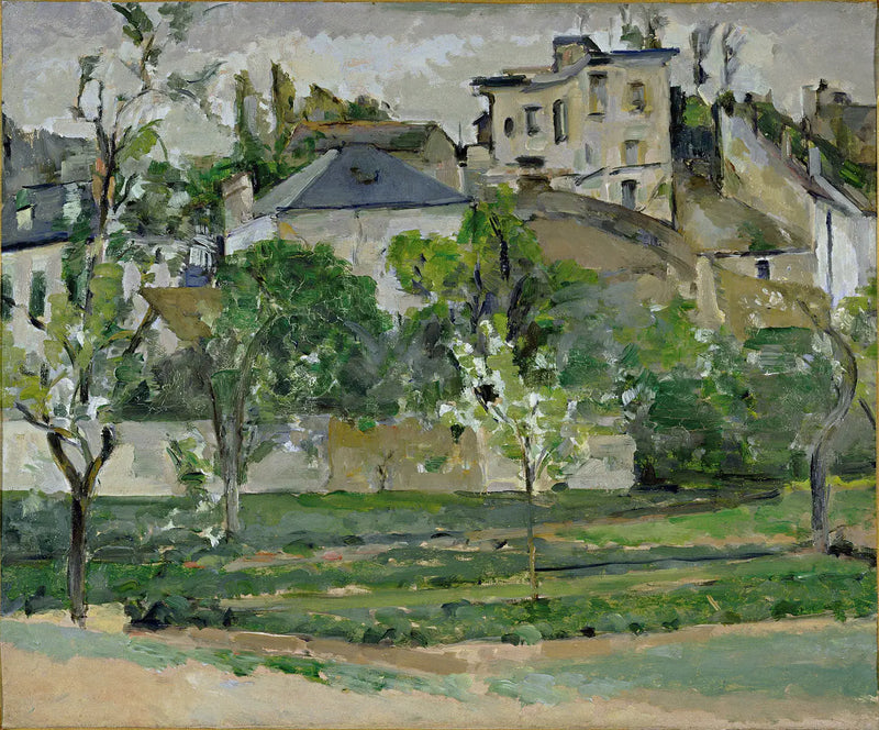 Trädgården i Maubuisson, Pontoise - Paul Cézanne
