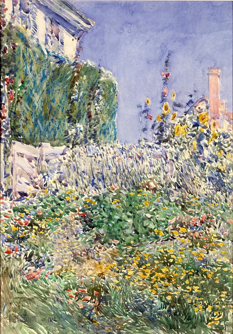 Thaxters trädgård - Childe Hassam