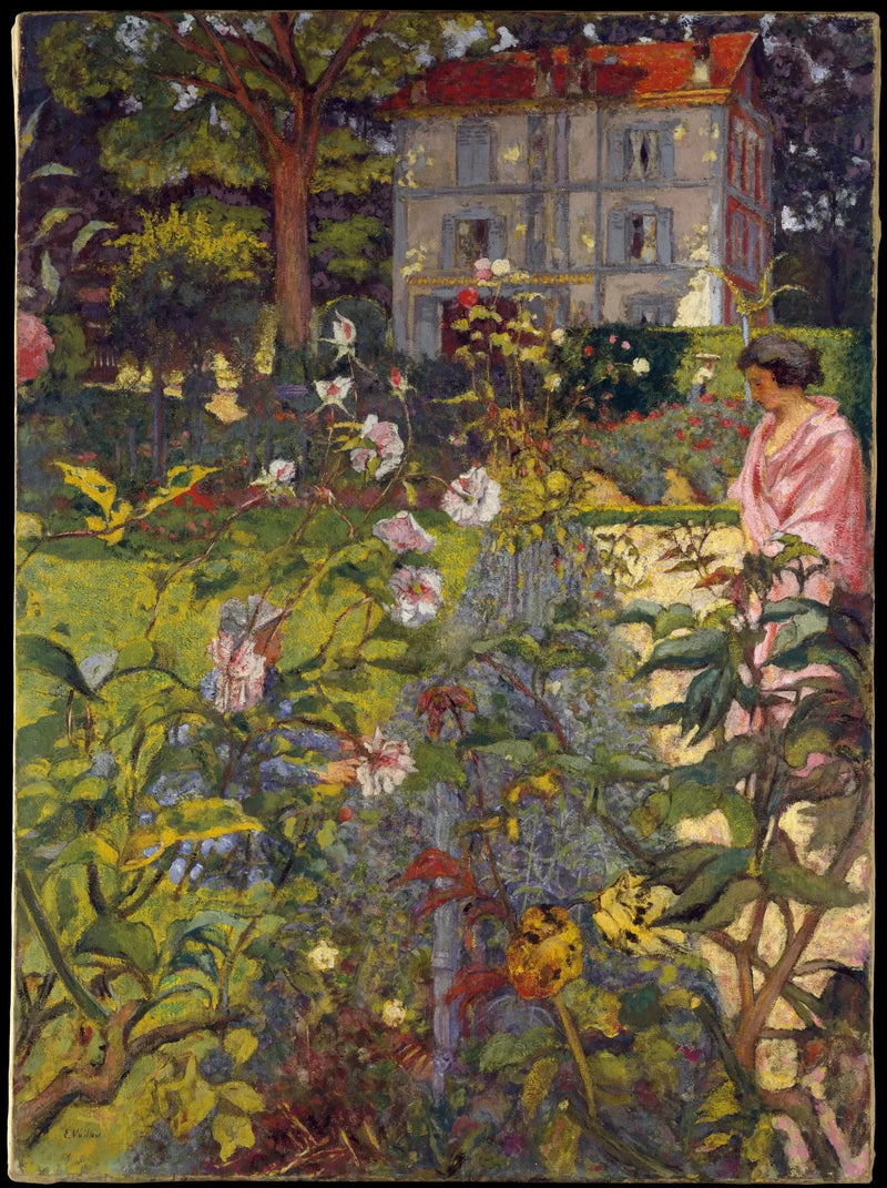 Vaucressons trädgård - Édouard Vuillard