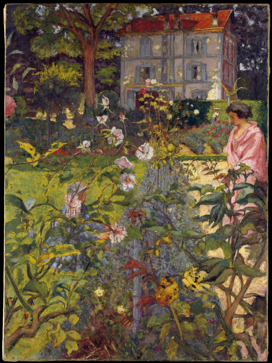 Vaucressons trädgård - Édouard Vuillard
