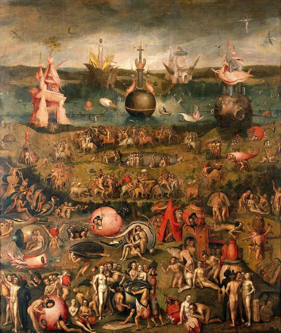 Den jordiska lustgården - Hieronymus Bosch