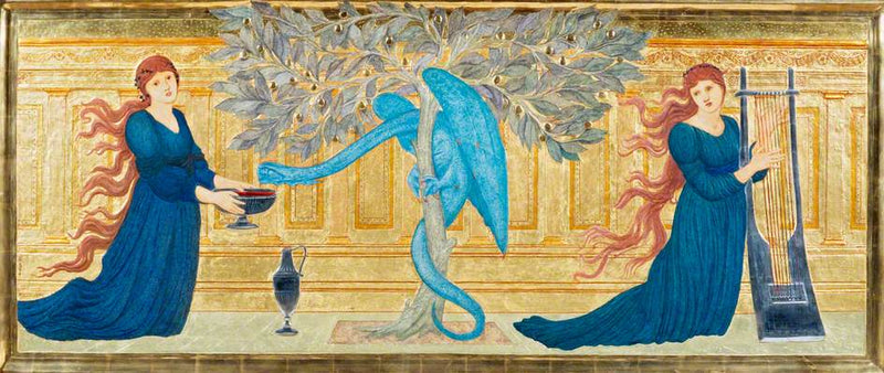 Hesperidernas trädgård - Edward Burne-Jones