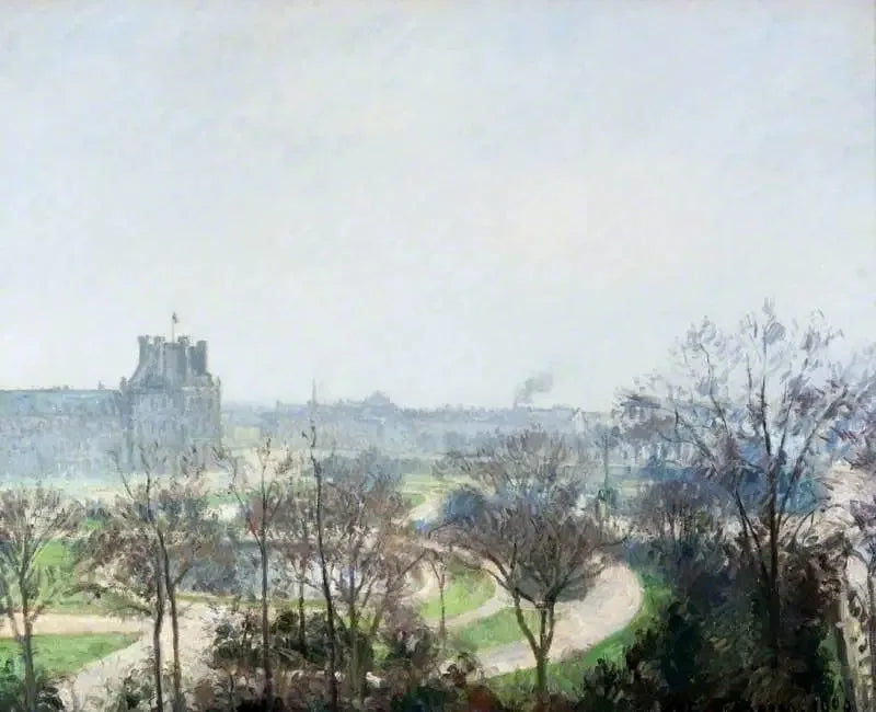 Tuilerieträdgården, Paris - Camille Pissarro