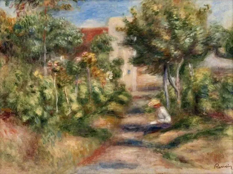 Målarnas trädgård - Pierre-Auguste Renoir